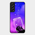 Celestial Design Glossy Metal Case Cover V2 For Samsung Galaxy S21 Fe 5G