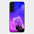 Celestial Design Glossy Metal Case Cover V2 For Samsung Galaxy S22 Plus 5G