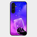 Celestial Design Glossy Metal Case Cover V2 For Samsung Galaxy S23 Fe 5G