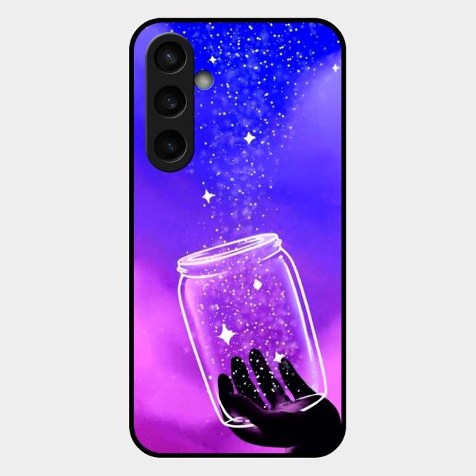 Celestial Design Glossy Metal Case Cover V2 For Samsung Galaxy S23 Fe 5G