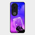 Celestial Design Glossy Metal Case Cover V2 For Vivo T4 Ultra 5G