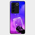 Celestial Design Glossy Metal Case Cover V2 For Vivo V27 5G