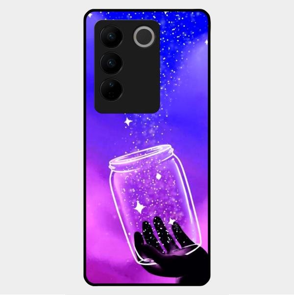 Celestial Design Glossy Metal Case Cover V2 For Vivo V27 5G