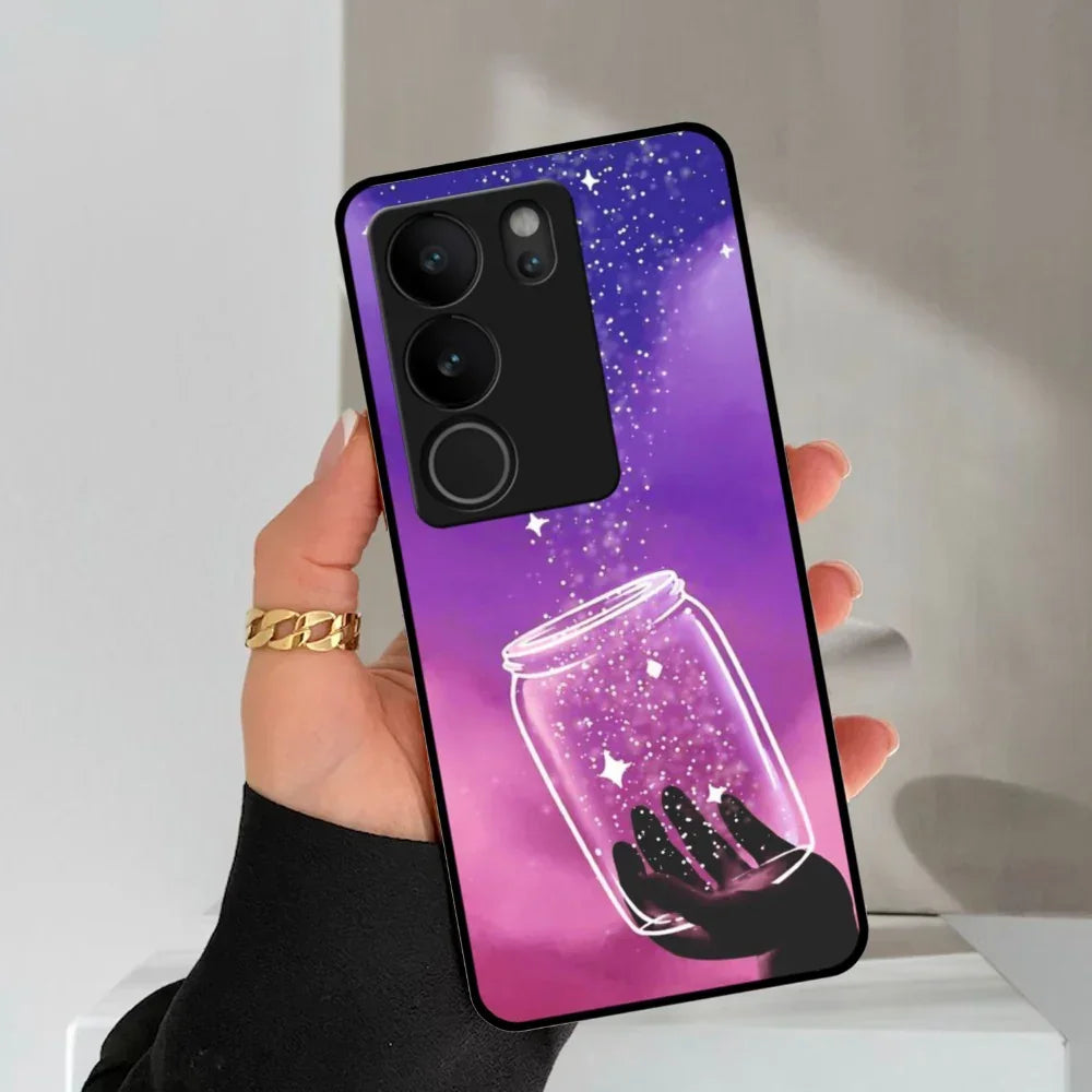 Celestial Design Glossy Metal Case Cover V2 For Vivo - ShopOnCliQ