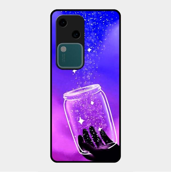 Celestial Design Glossy Metal Case Cover V2 For Vivo V30 5G