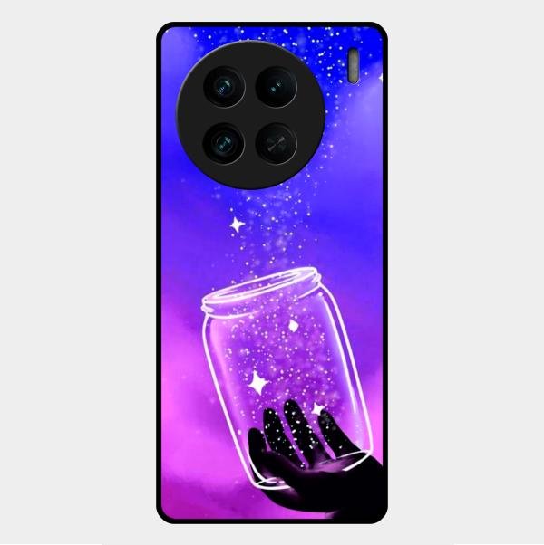 Celestial Design Glossy Metal Case Cover V2 For Vivo X90 Pro 5G