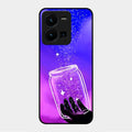 Celestial Design Glossy Metal Case Cover V2 For Vivo Y35