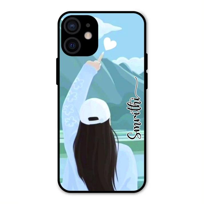 Chasing Dreams Customized Glass Case Cover For iPhone 12 mini