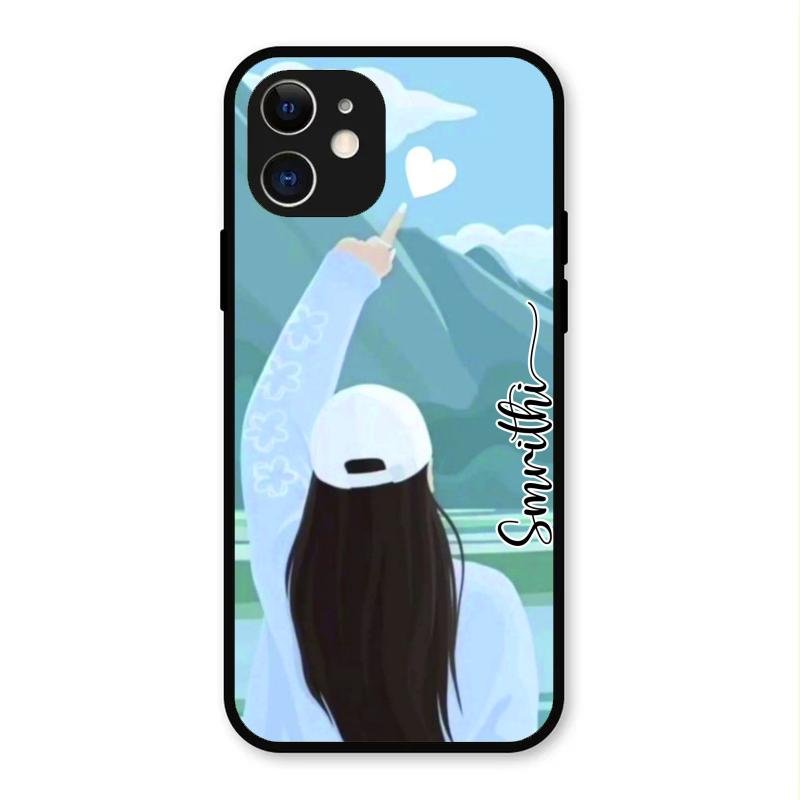 Chasing Dreams Customized Glass Case Cover For iPhone 12
