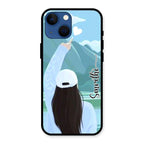 Chasing Dreams Customized Glass Case Cover For iPhone 13 mini