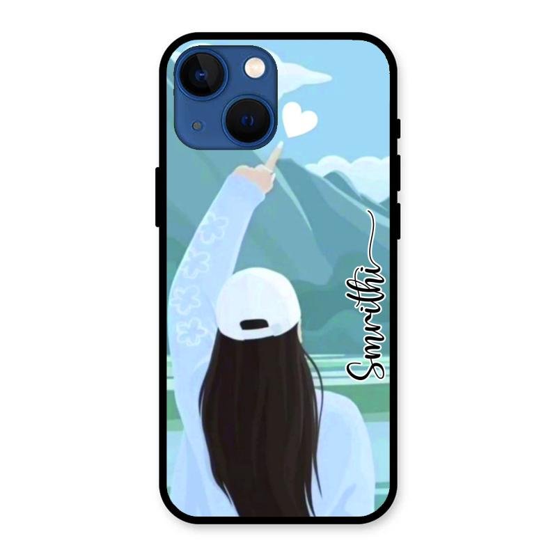 Chasing Dreams Customized Glass Case Cover For iPhone 13 mini