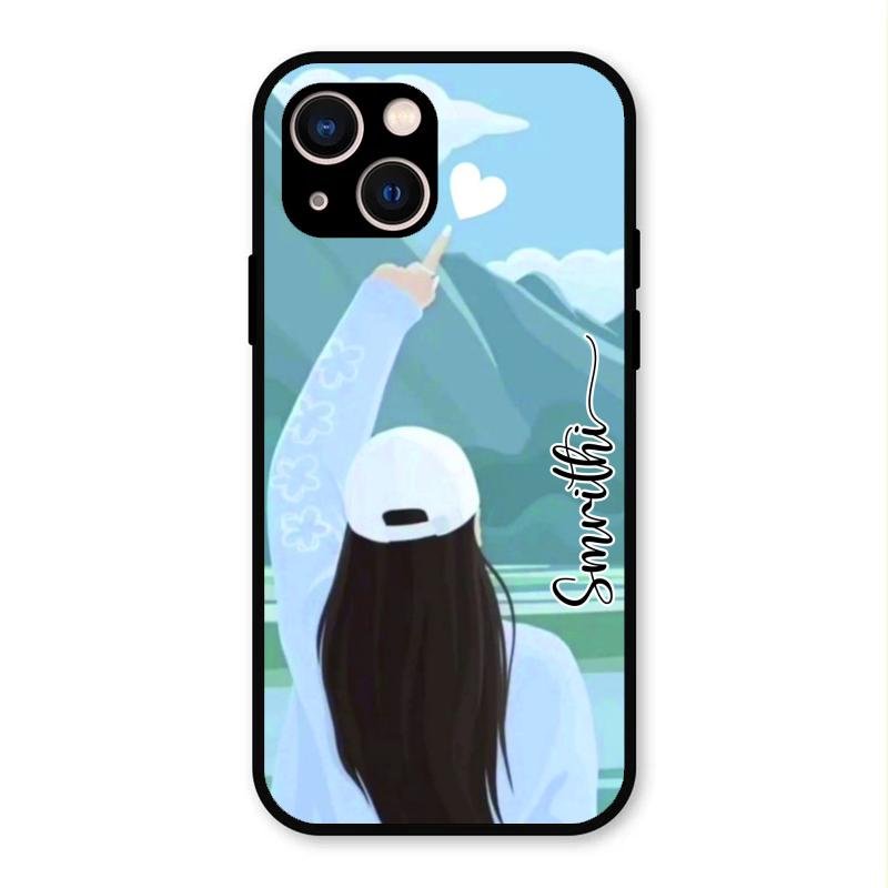 Chasing Dreams Customized Glass Case Cover For iPhone 13