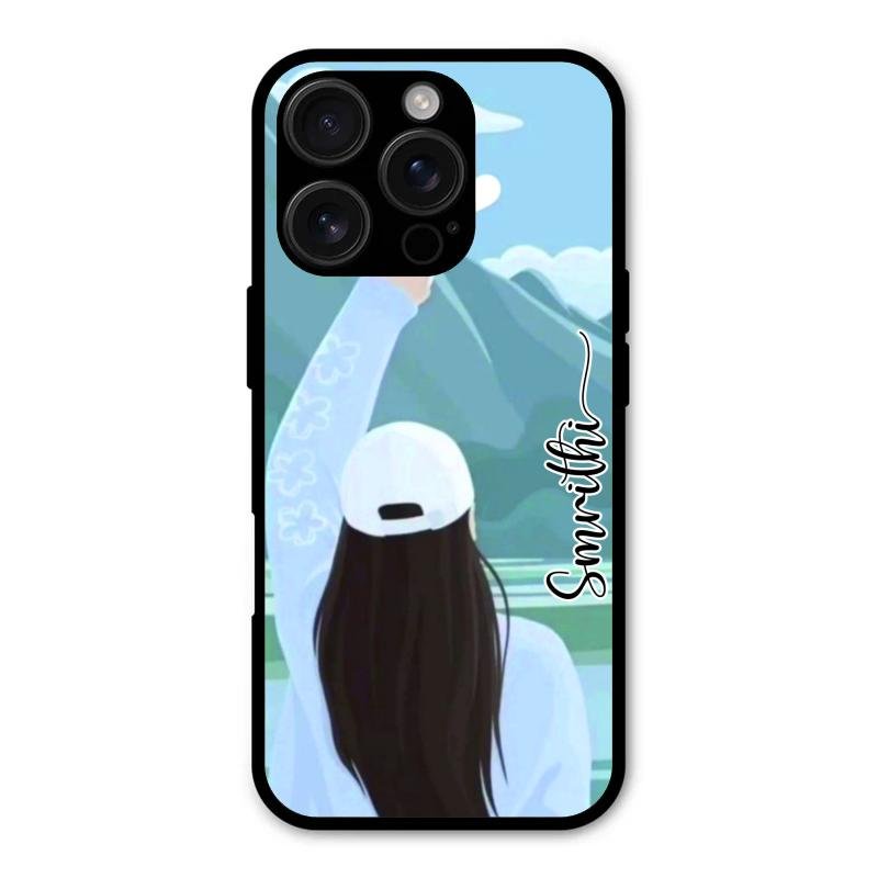 Chasing Dreams Customized Glass Case Cover For iPhone 16 Pro Max