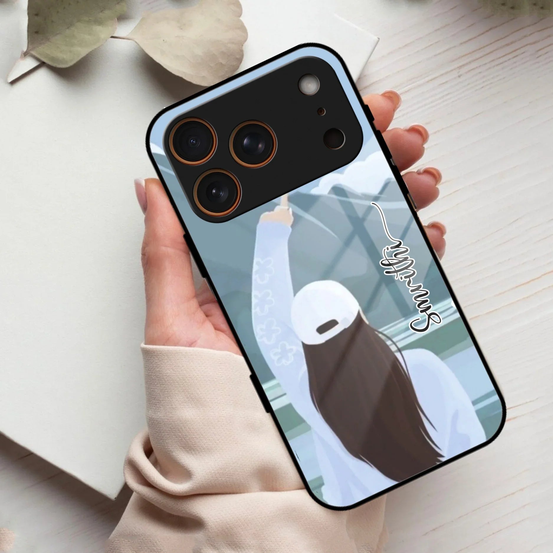 Chasing Dreams Customized Glass Case Cover For iPhone - ShopOnCliQ