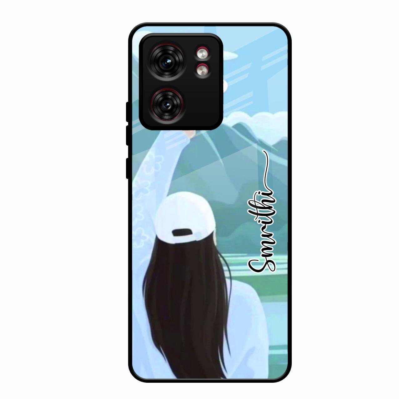 Chasing Dreams Customized Glass Case Cover For Motorola Edge 40