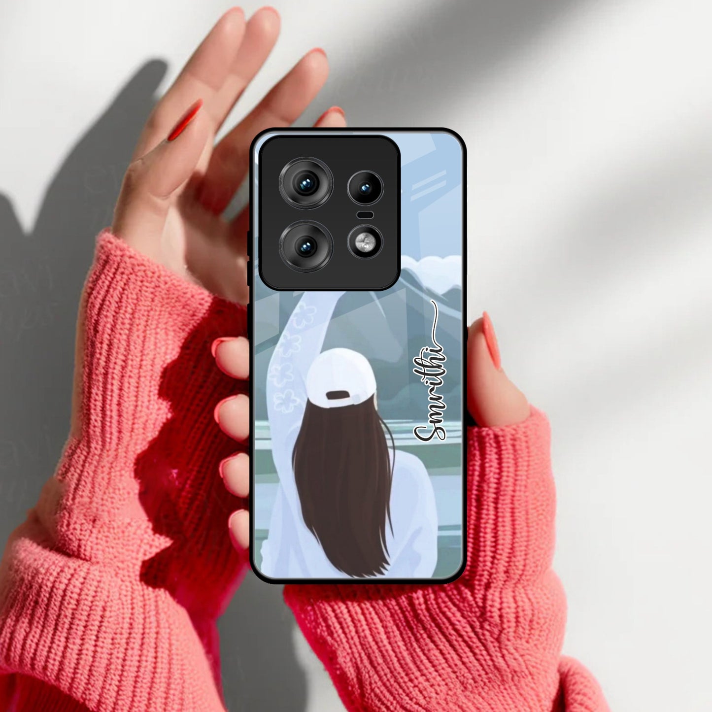 Chasing Dreams Customized Glass Case Cover For Motorola