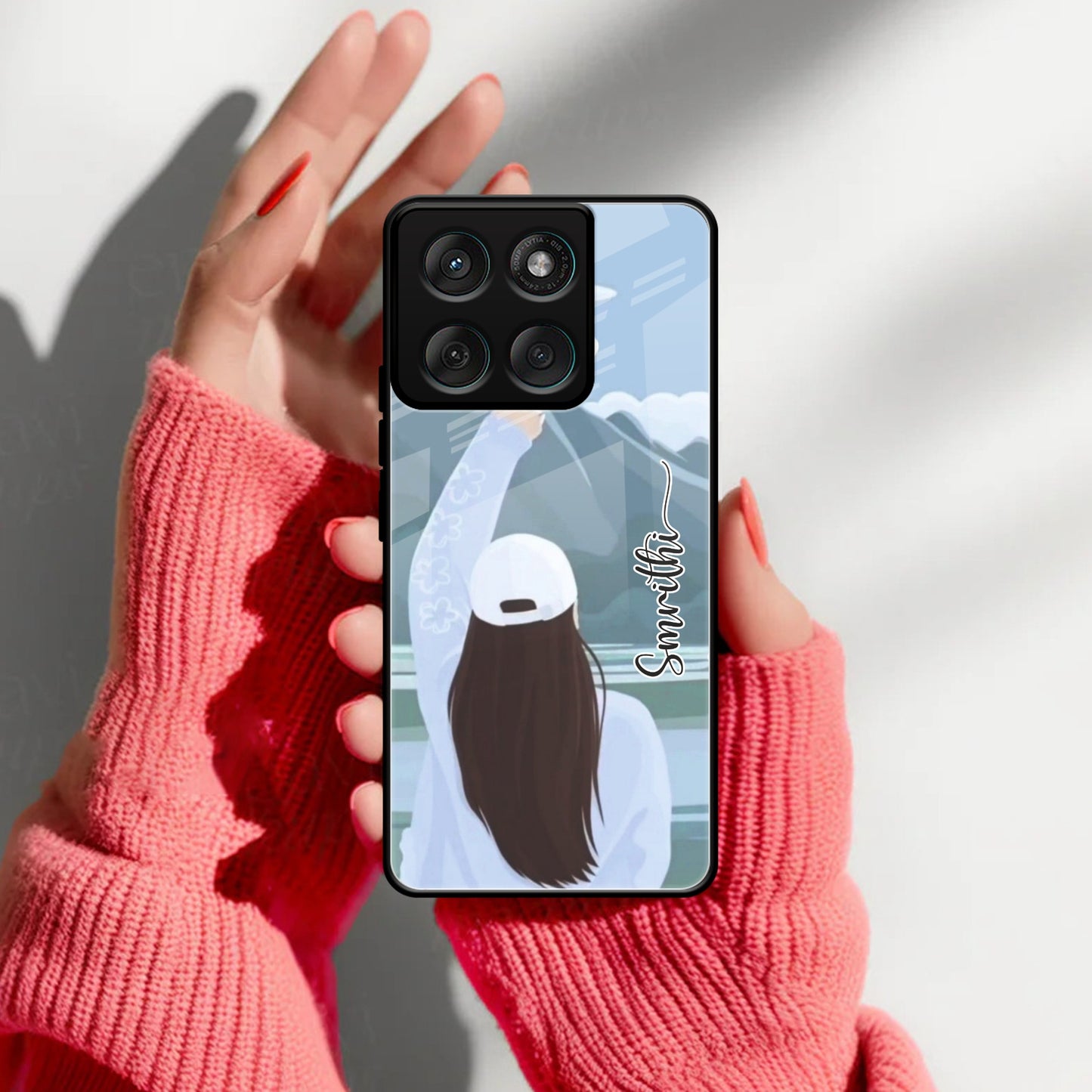 Chasing Dreams Customized Glass Case Cover For Motorola