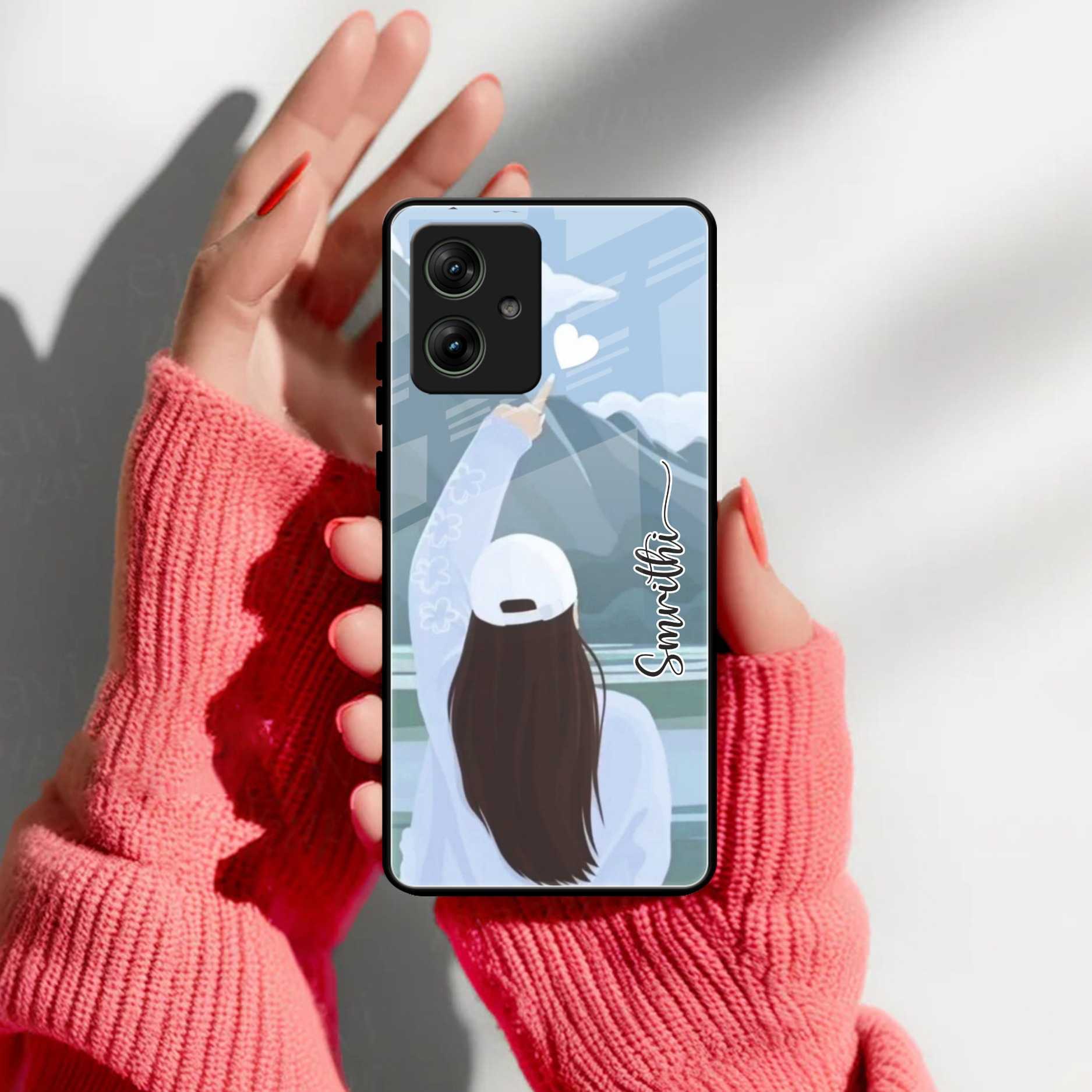 Chasing Dreams Customized Glass Case Cover For Motorola