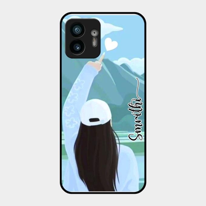 Chasing Dreams Customized Glass Case Cover For Nothing Phone 2