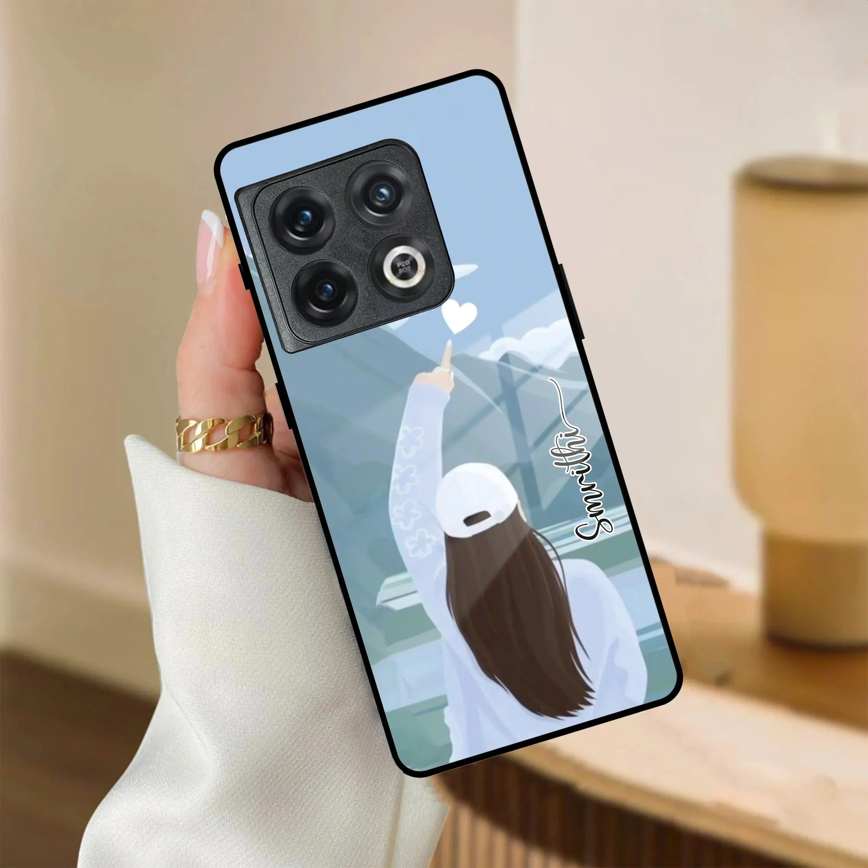 Chasing Dreams Customized Glass Case Cover For OnePlus - ShopOnCliQ