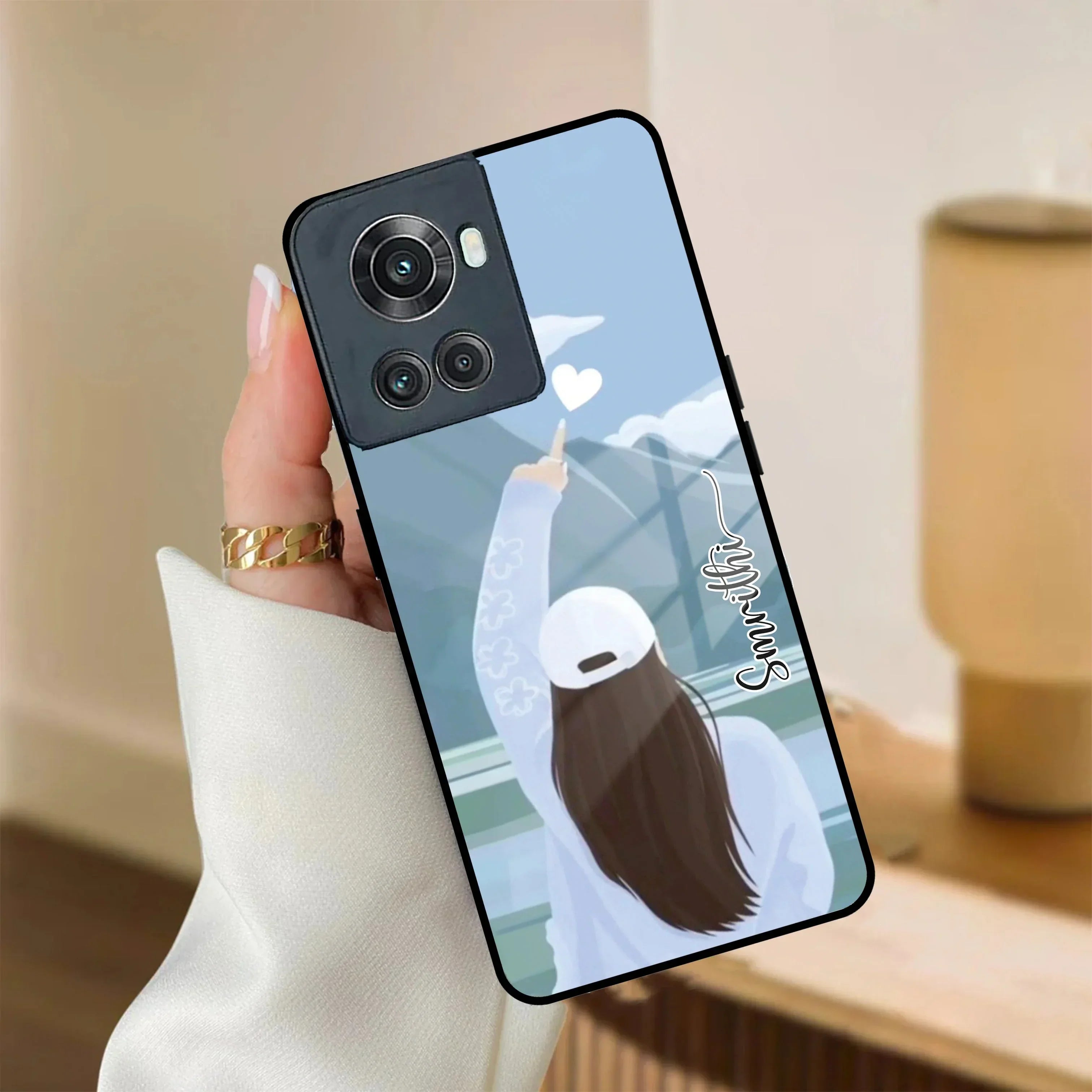 Chasing Dreams Customized Glass Case Cover For OnePlus - ShopOnCliQ