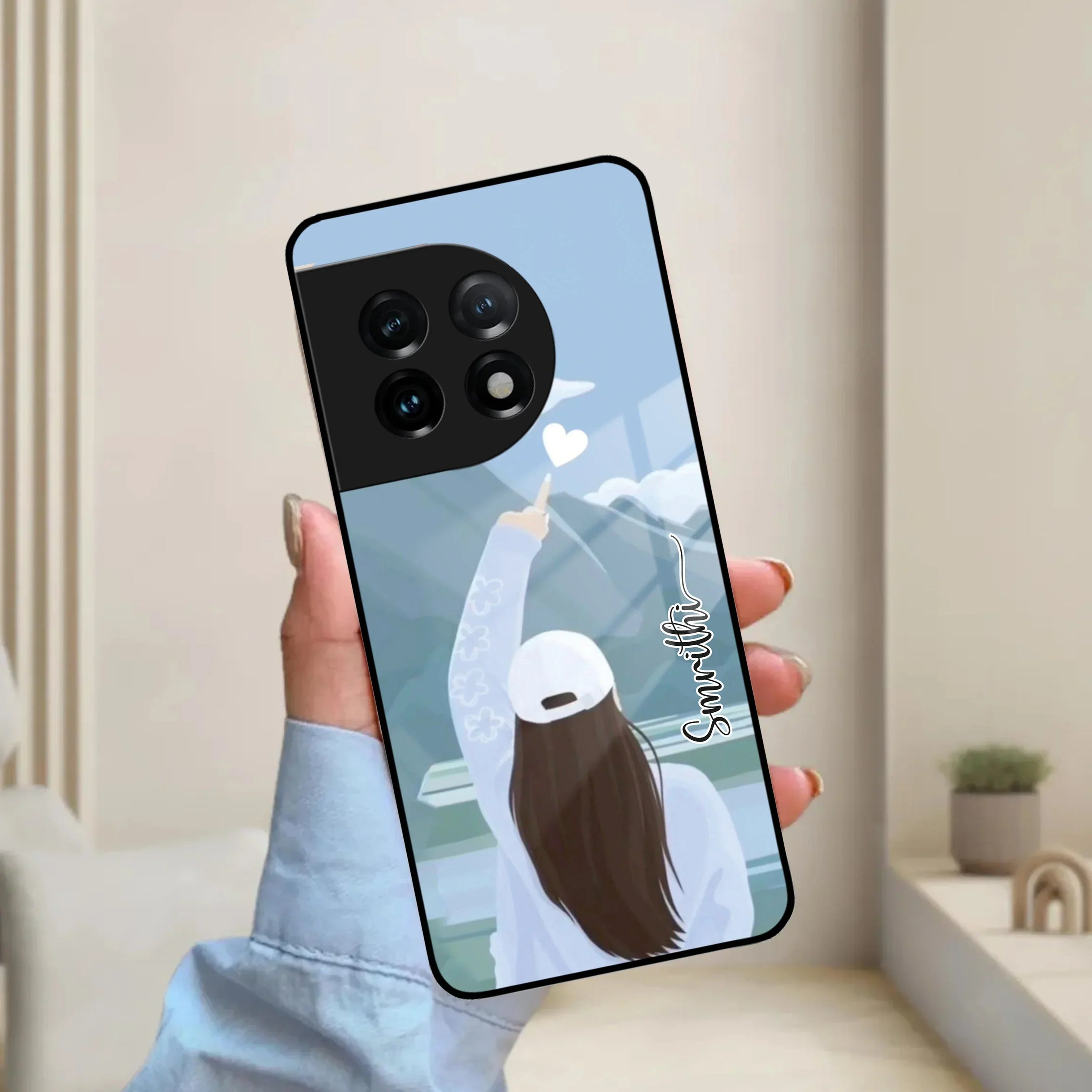Chasing Dreams Customized Glass Case Cover For OnePlus - ShopOnCliQ