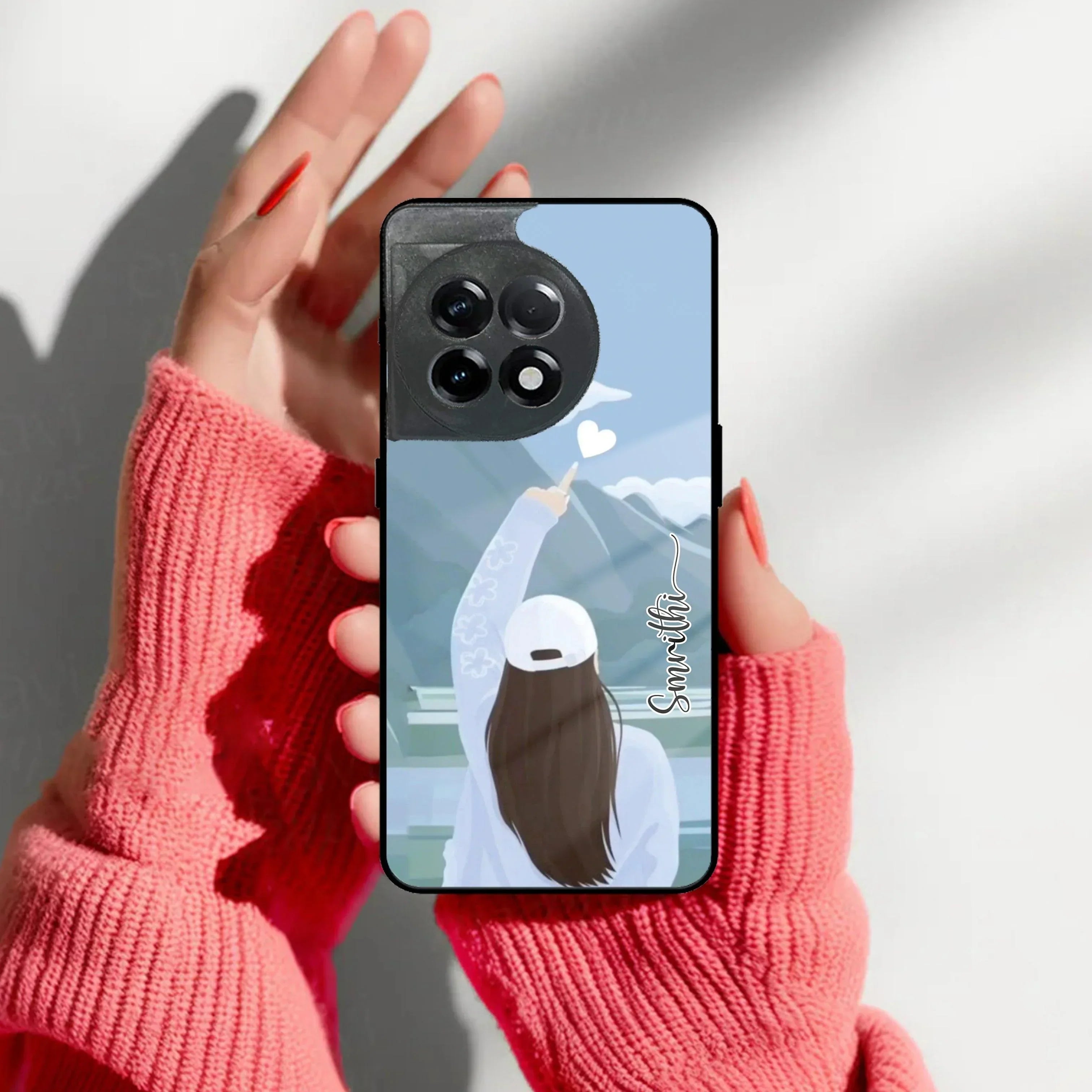 Chasing Dreams Customized Glass Case Cover For OnePlus - ShopOnCliQ