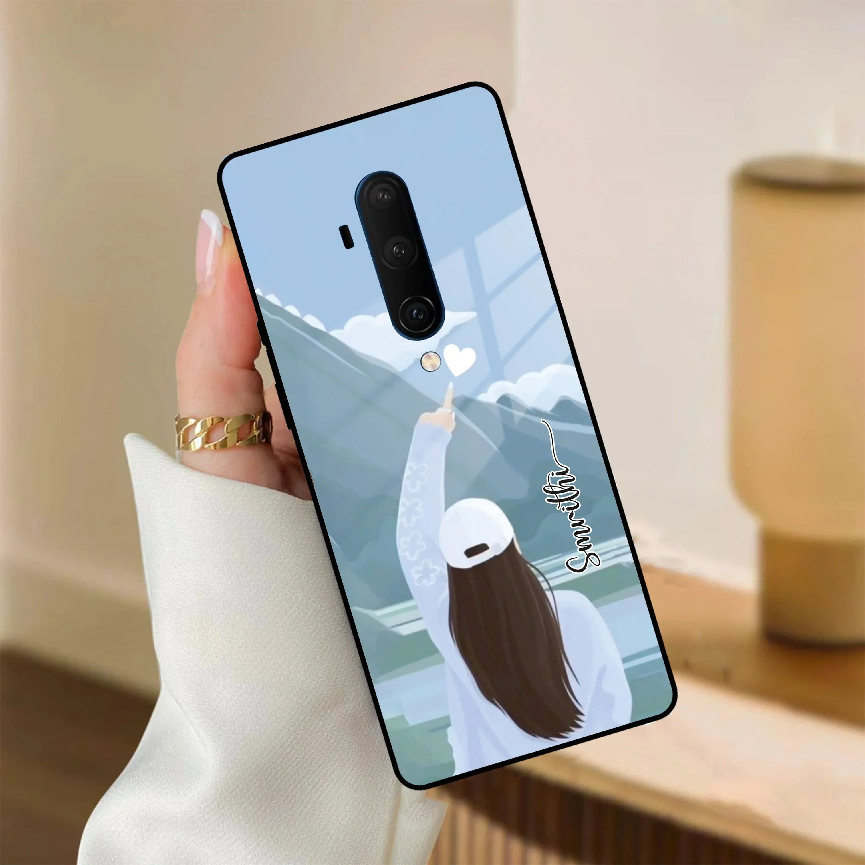 Chasing Dreams Customized Glass Case Cover For OnePlus - ShopOnCliQ