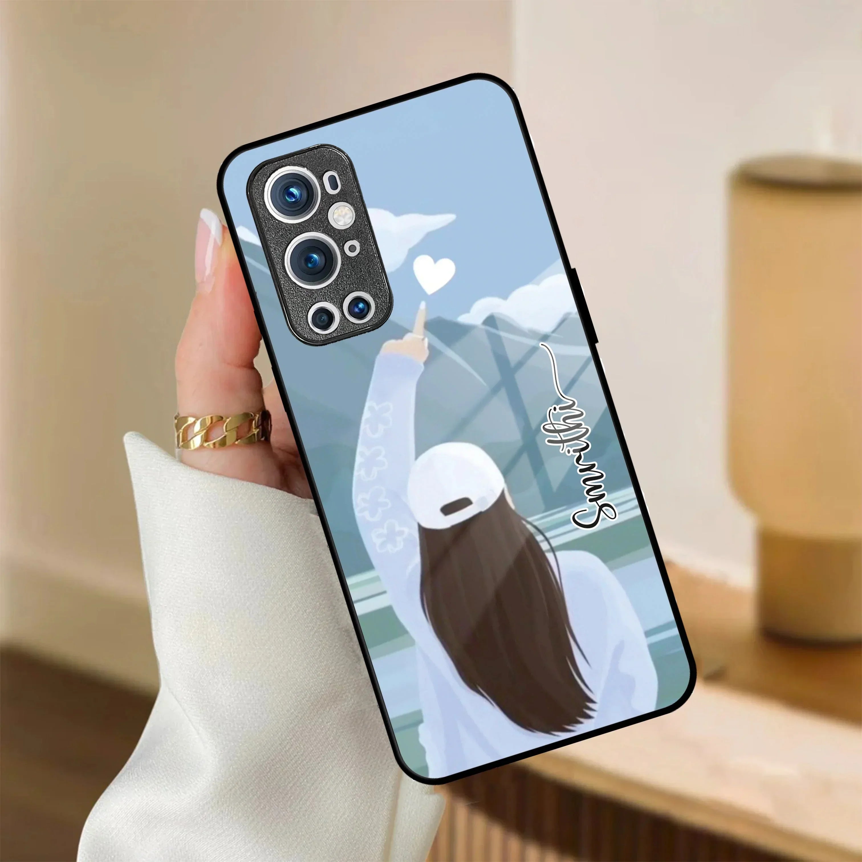 Chasing Dreams Customized Glass Case Cover For OnePlus - ShopOnCliQ