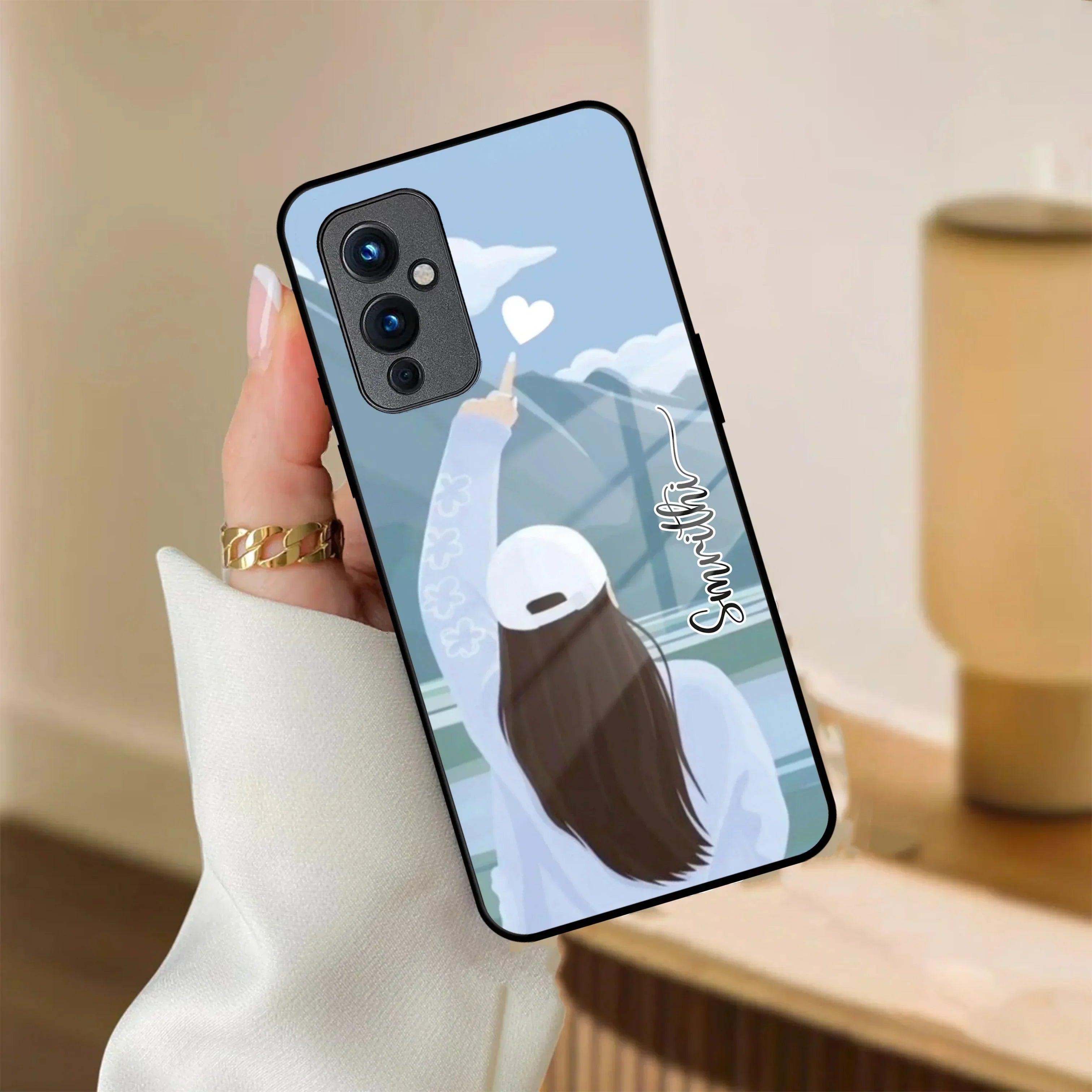 Chasing Dreams Customized Glass Case Cover For OnePlus - ShopOnCliQ