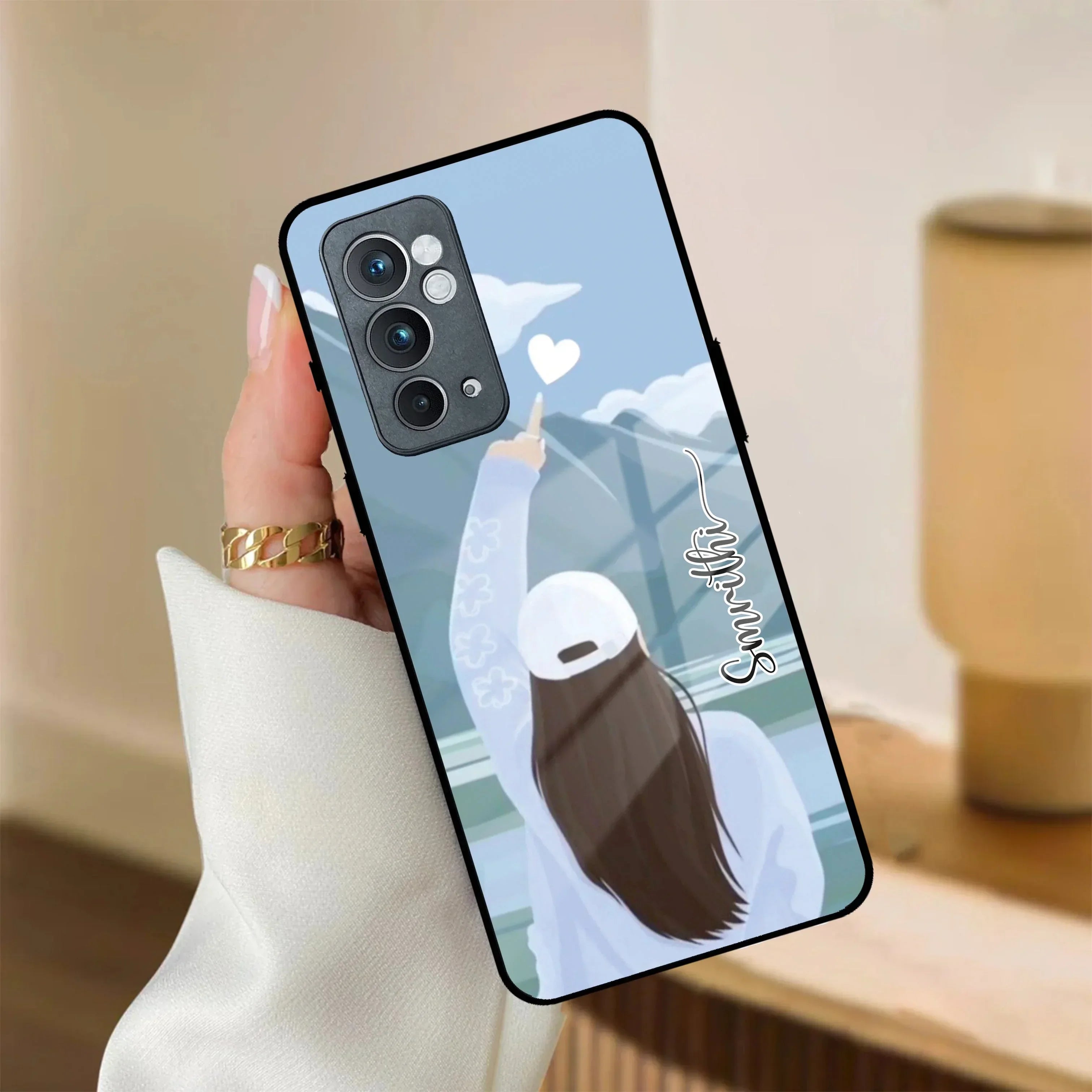 Chasing Dreams Customized Glass Case Cover For OnePlus - ShopOnCliQ