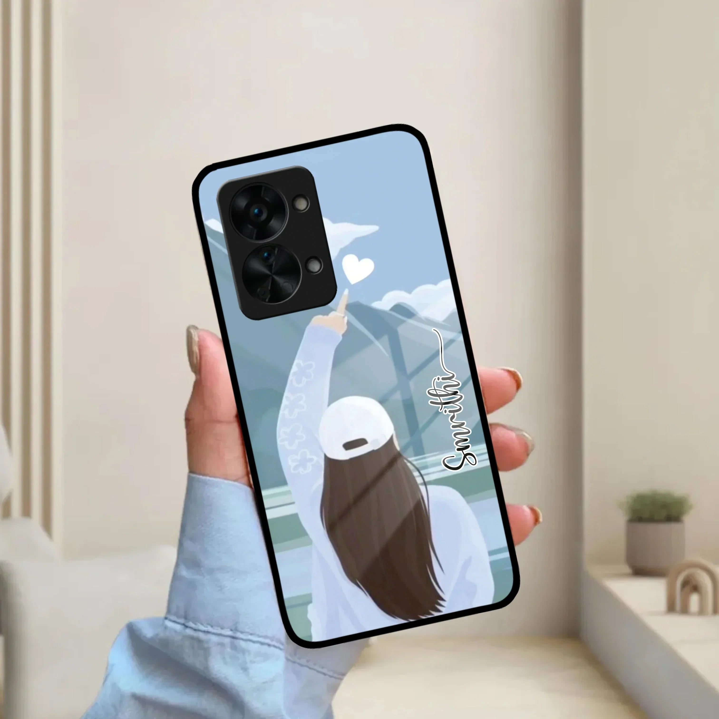 Chasing Dreams Customized Glass Case Cover For OnePlus - ShopOnCliQ