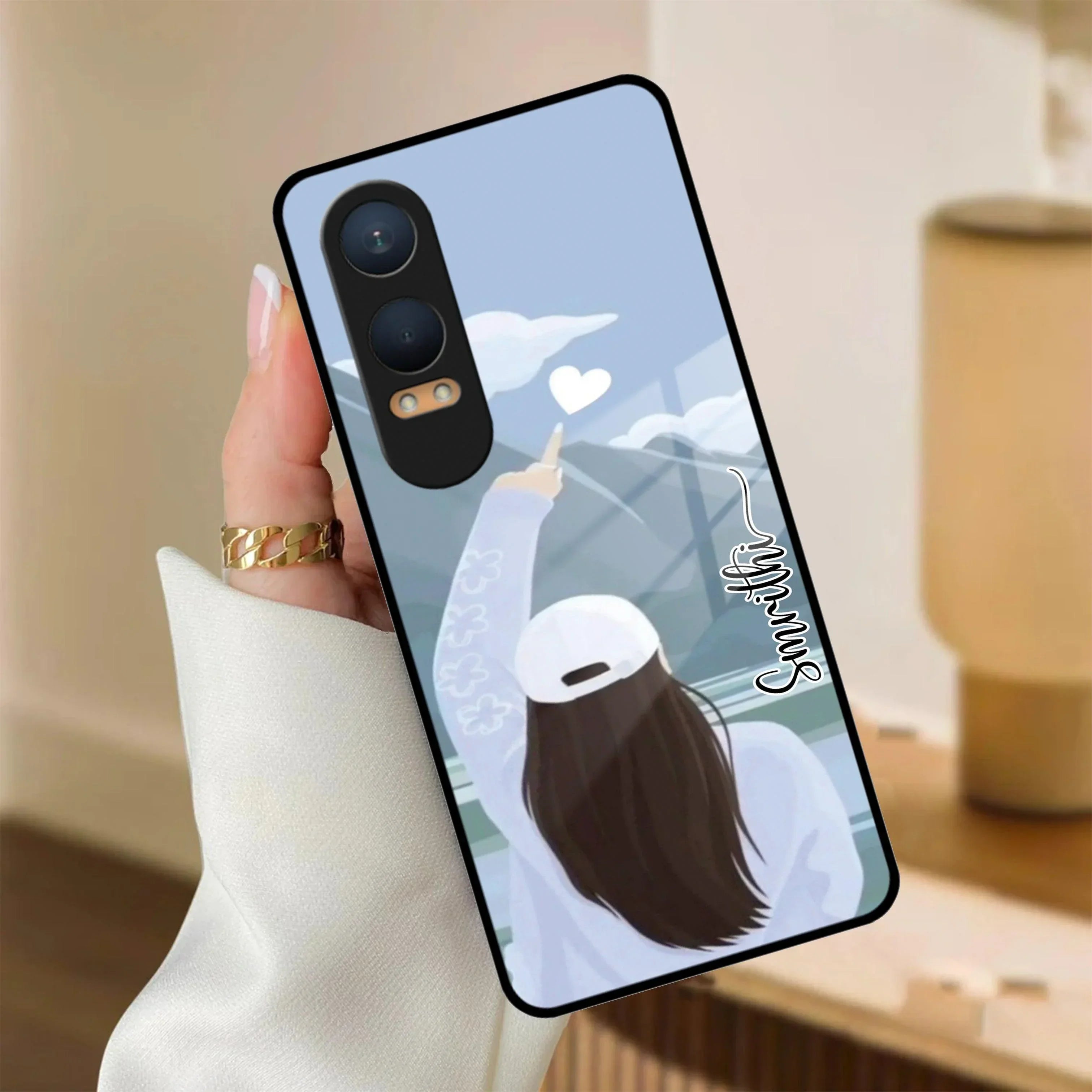 Chasing Dreams Customized Glass Case Cover For OnePlus - ShopOnCliQ
