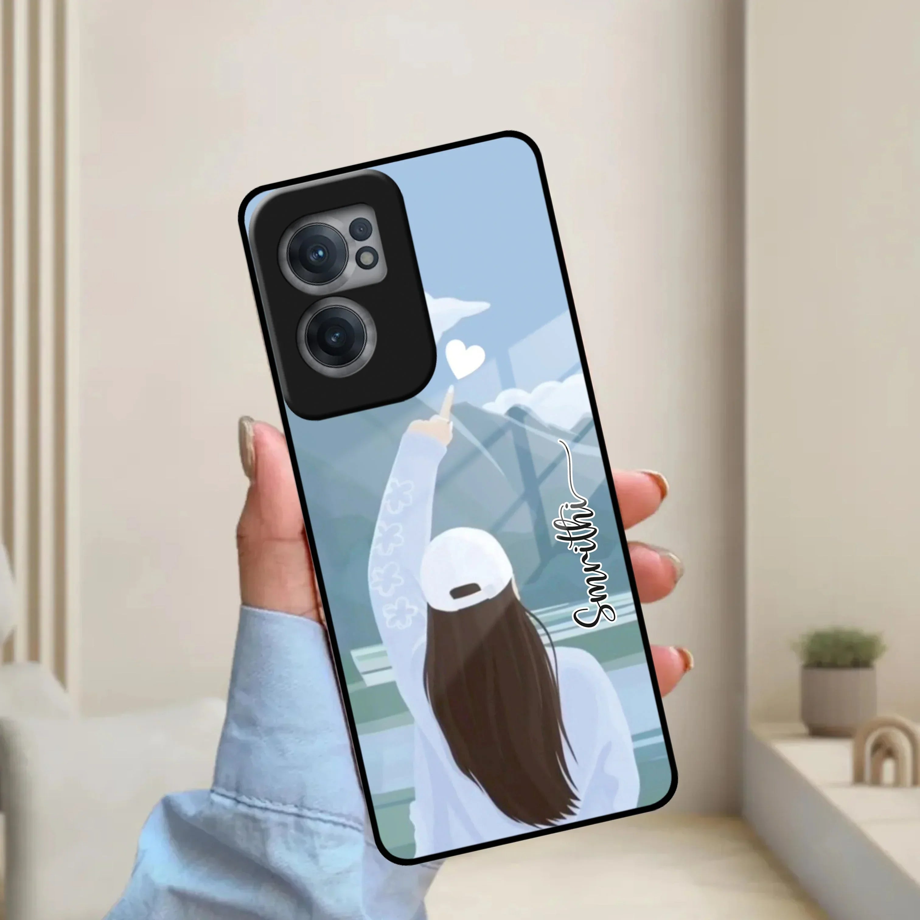 Chasing Dreams Customized Glass Case Cover For OnePlus - ShopOnCliQ