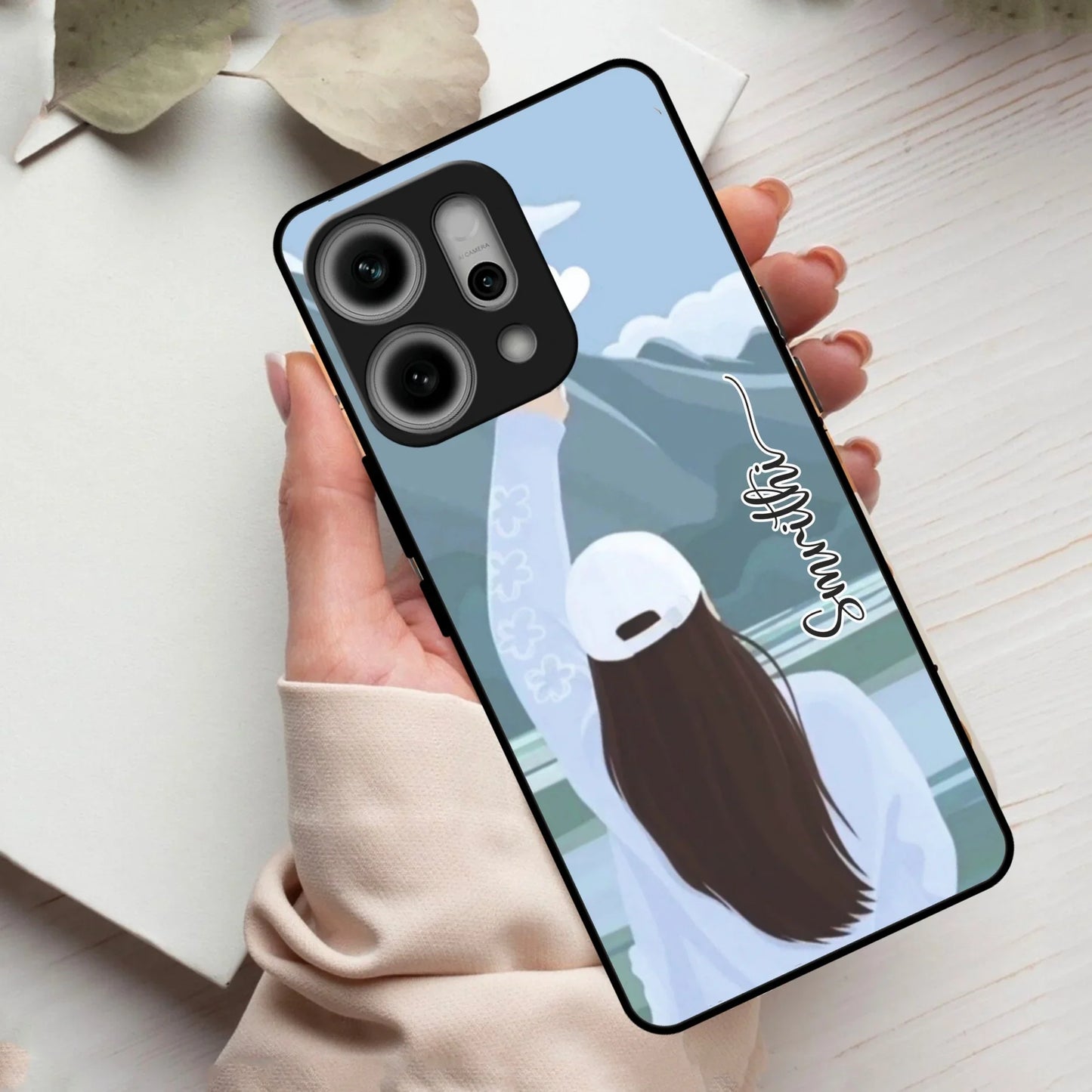 Chasing Dreams Customized Glass Case Cover For Oppo - ShopOnCliQ