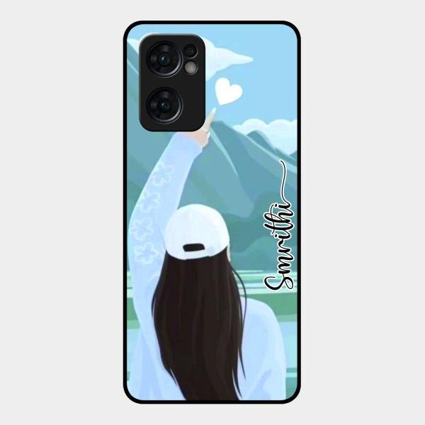 Chasing Dreams Customized Glass Case Cover For Oppo Reno 7 5G