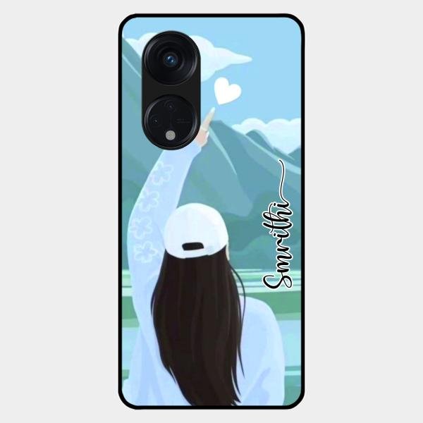 Chasing Dreams Customized Glass Case Cover For Oppo Reno 8T 5G