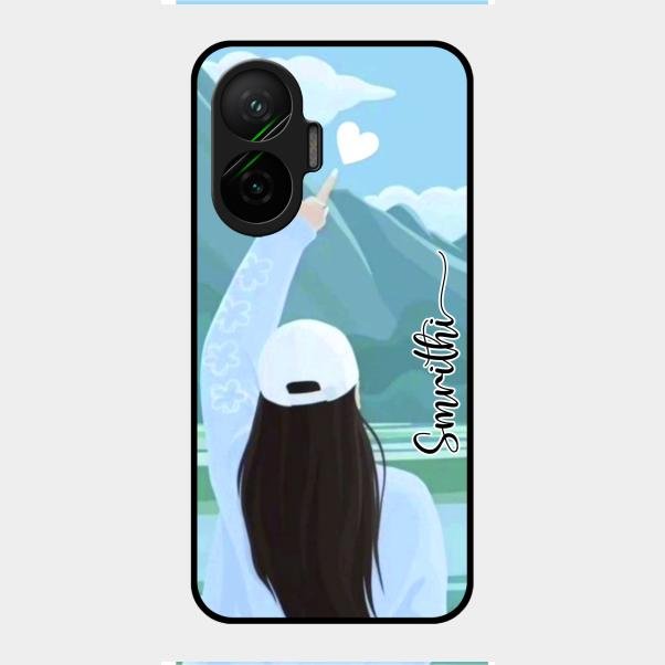 Chasing Dreams Customized Glass Case Cover For Poco F7 5G
