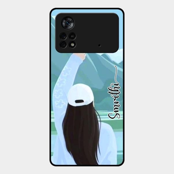 Chasing Dreams Customized Glass Case Cover For Poco X4 Pro 5G