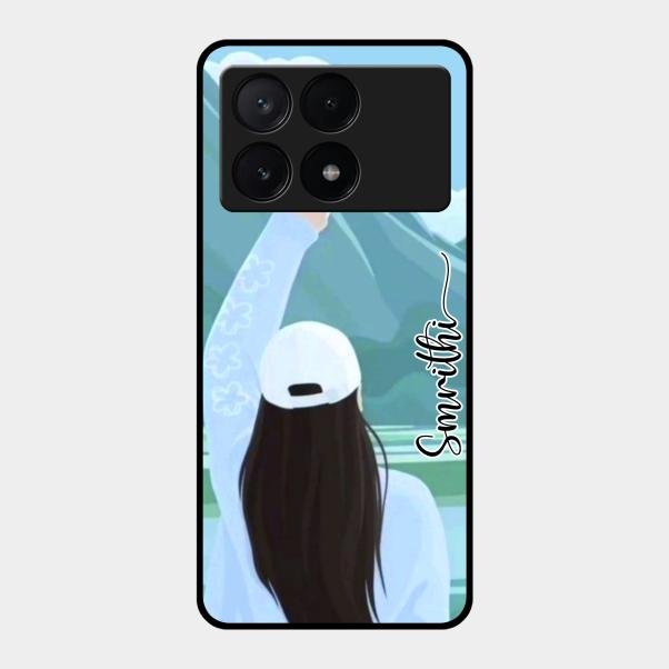 Chasing Dreams Customized Glass Case Cover For Poco X6 Pro 5G