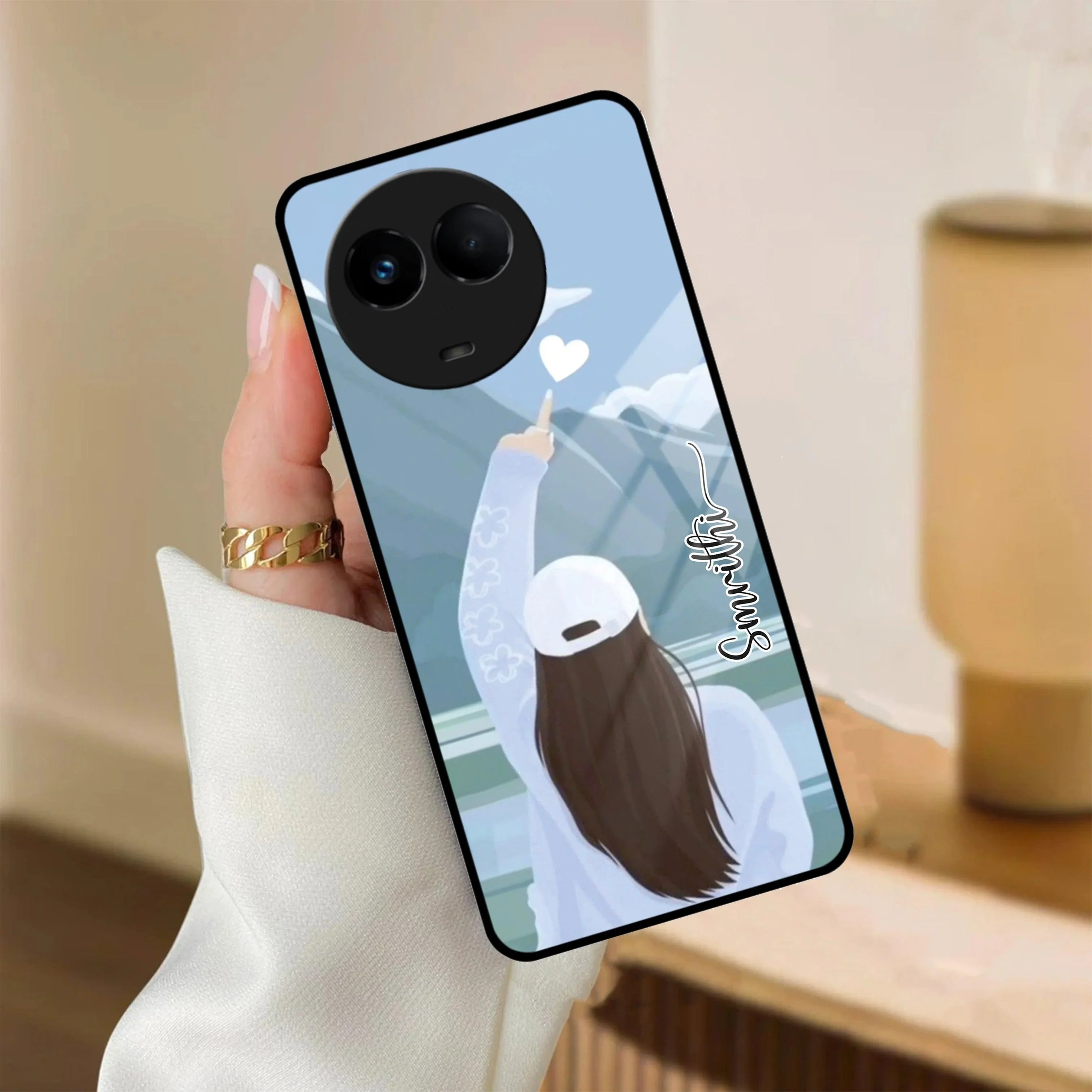 Chasing Dreams Customized Glass Case Cover For Realme/Narzo - ShopOnCliQ