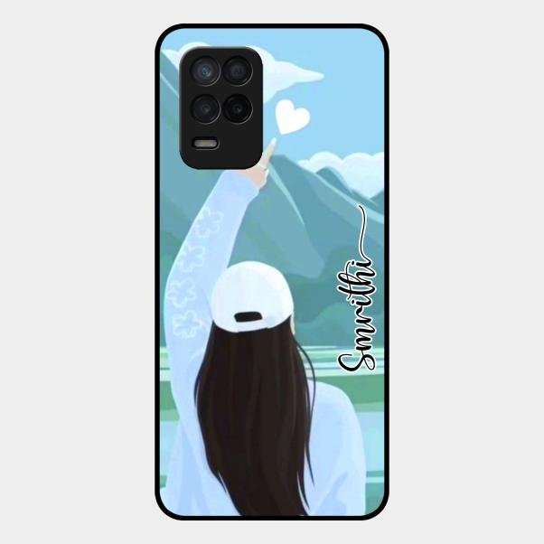 Chasing Dreams Customized Glass Case Cover For Realme 8 5G