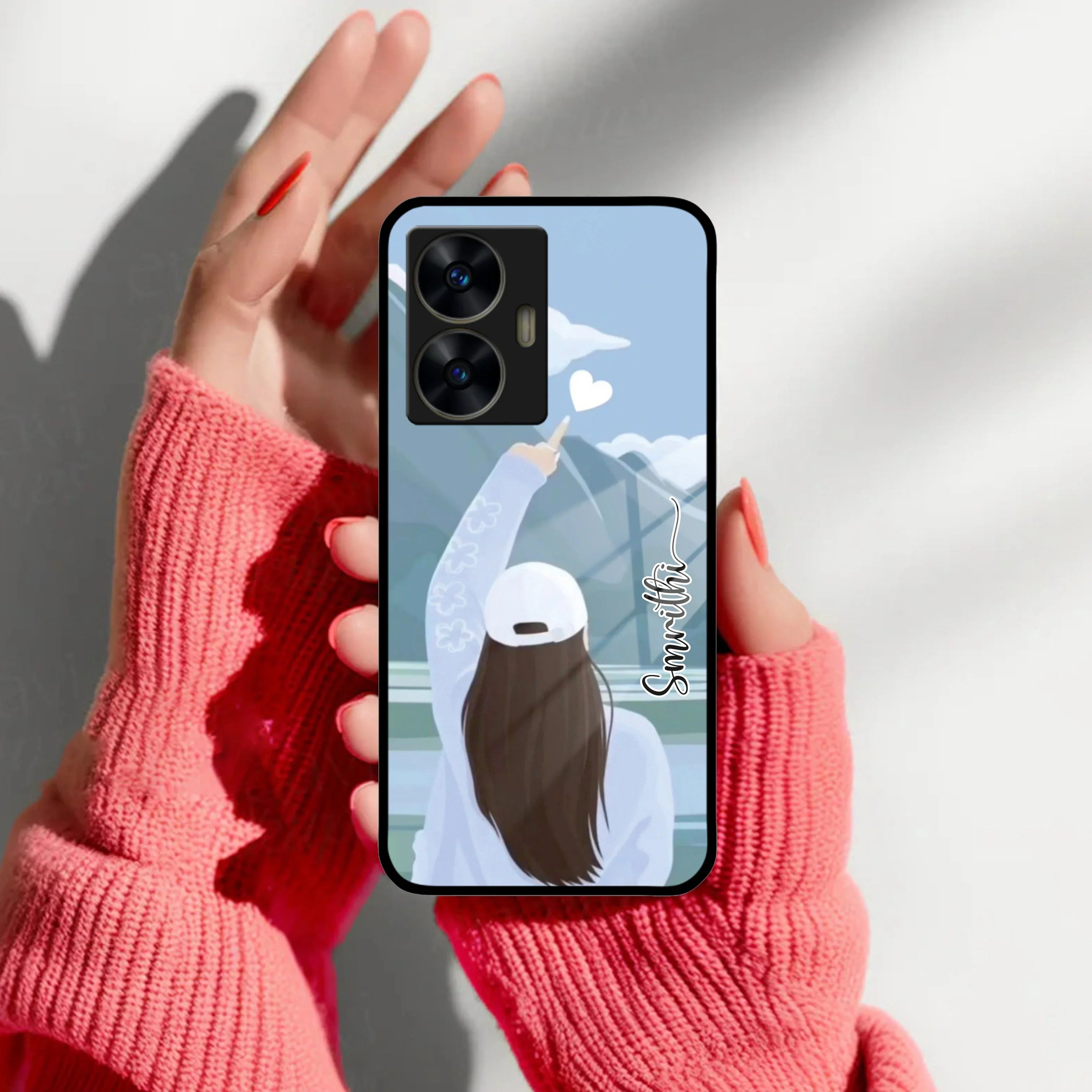 Chasing Dreams Customized Glass Case Cover For Realme/Narzo - ShopOnCliQ