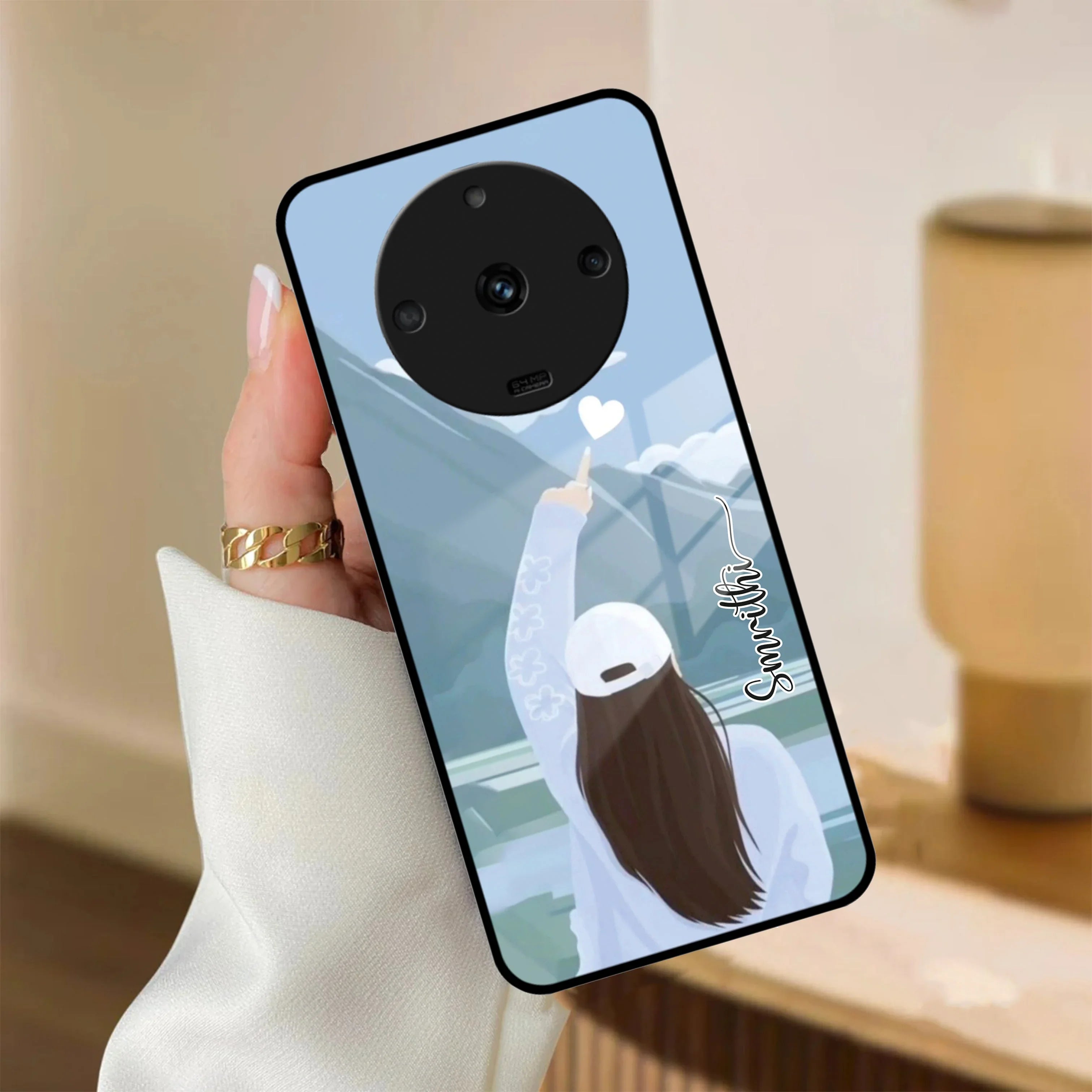 Chasing Dreams Customized Glass Case Cover For Realme/Narzo - ShopOnCliQ