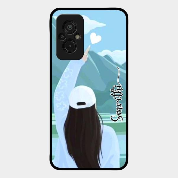 Chasing Dreams Customized Glass Case Cover For Redmi 11 Prime 4G