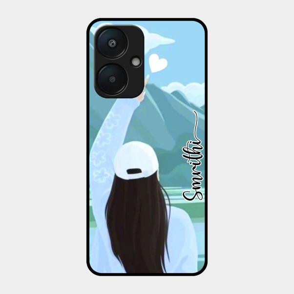 Chasing Dreams Customized Glass Case Cover For Redmi 13C 5G