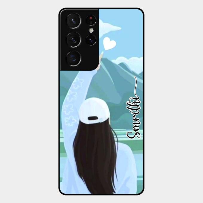 Chasing Dreams Customized Glass Case Cover For Samsung Galaxy S21 Ultra