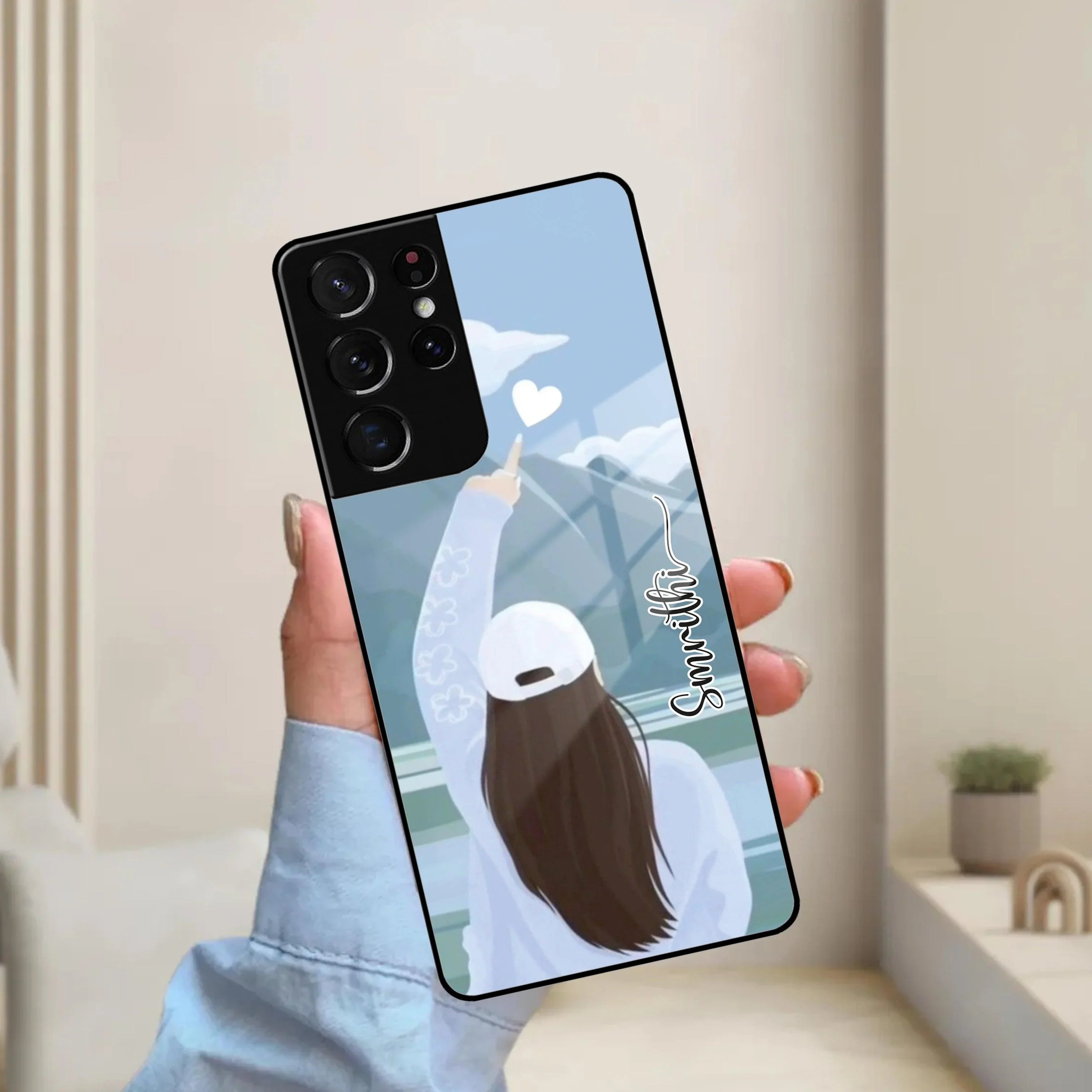 Chasing Dreams Customized Glass Case Cover for Samsung - ShopOnCliQ
