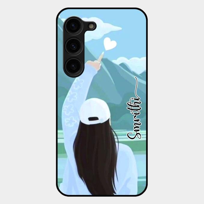 Chasing Dreams Customized Glass Case Cover For Samsung Galaxy S23 Plus 5G