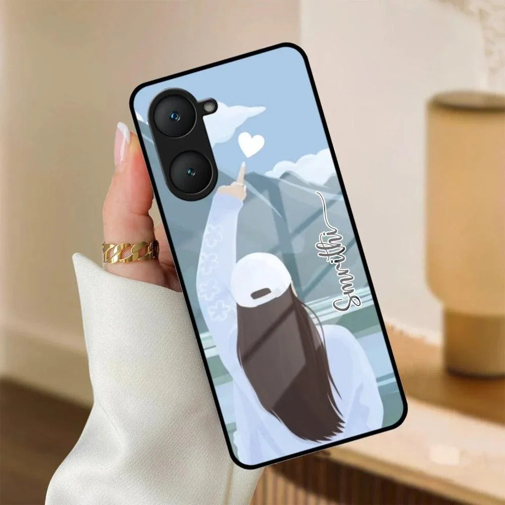 Chasing Dreams Customized Glass Case Cover For iQOO - ShopOnCliQ